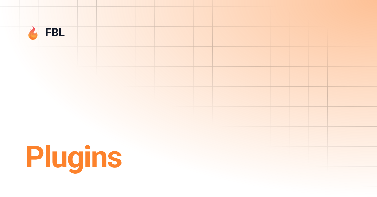 Plugins | FBL